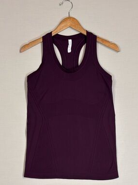 Athleta Plum Racerback Athletic Tank Top Built-In Support Women’s S
